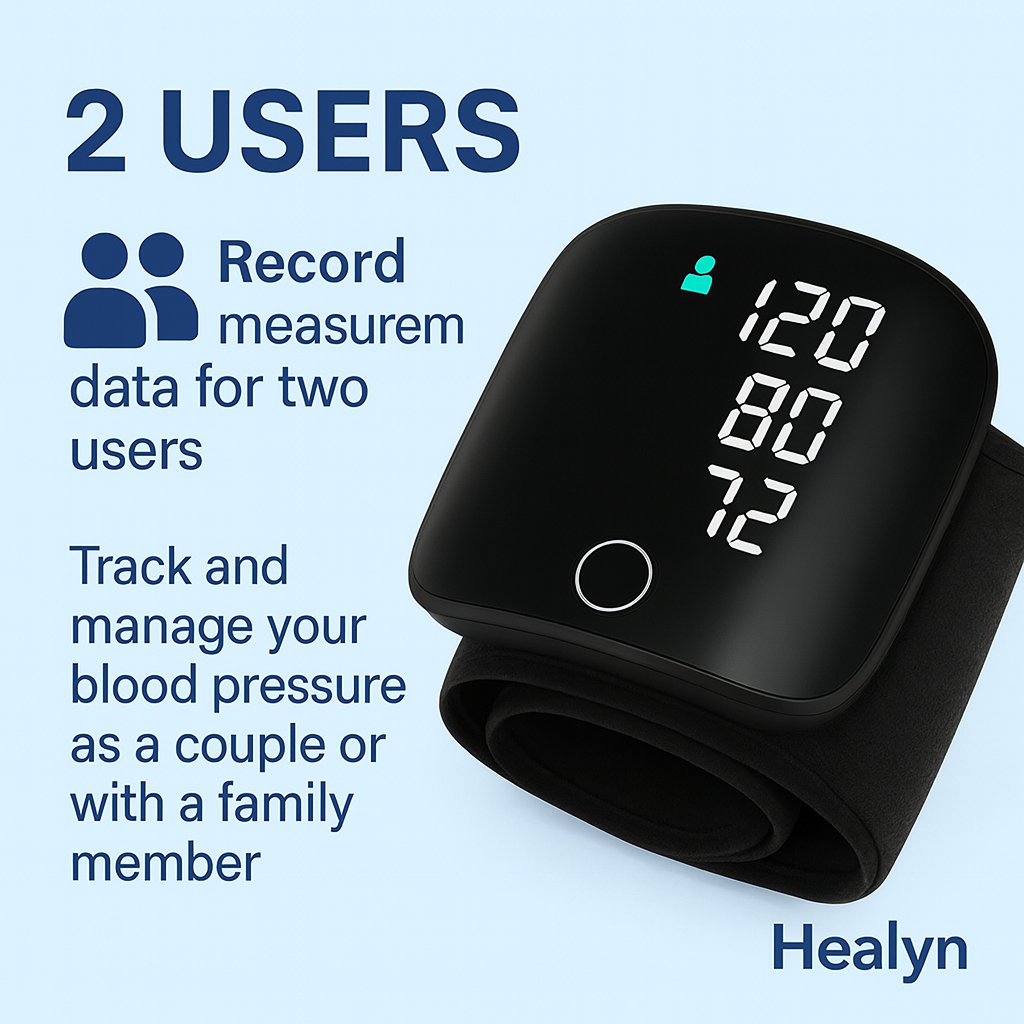 Healyn™ VitaSync Clinical-Grade BP Monitor